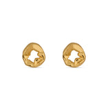 Scrunchie Statement Studs
