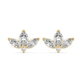 Lotus Flower Studs
