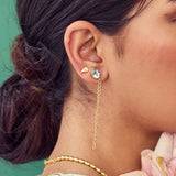 Angel Wings Cartilage Stud (Single)