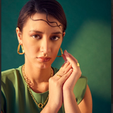 Hammered Hoops, Ring & Bracelet set