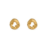 Scrunchie Statement Studs