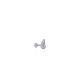 Angel Wings Cartilage Stud (Single)