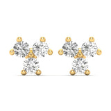 Clover Diamond Studs