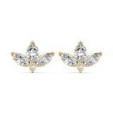 Lotus Flower Studs