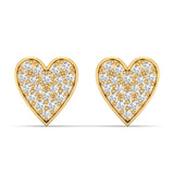 Heart Cluster Ear Studs