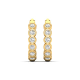 Eternity Diamond Drop Earrings