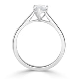 Pear Shaped Solitaire Ring