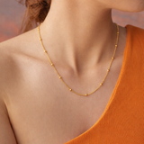 Luna Beaded necklace