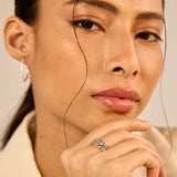 Diamond Leaf Ring