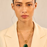 Rolo Chain Charm Necklace