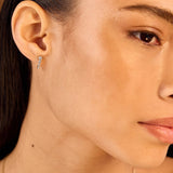Eternity Diamond Drop Earrings