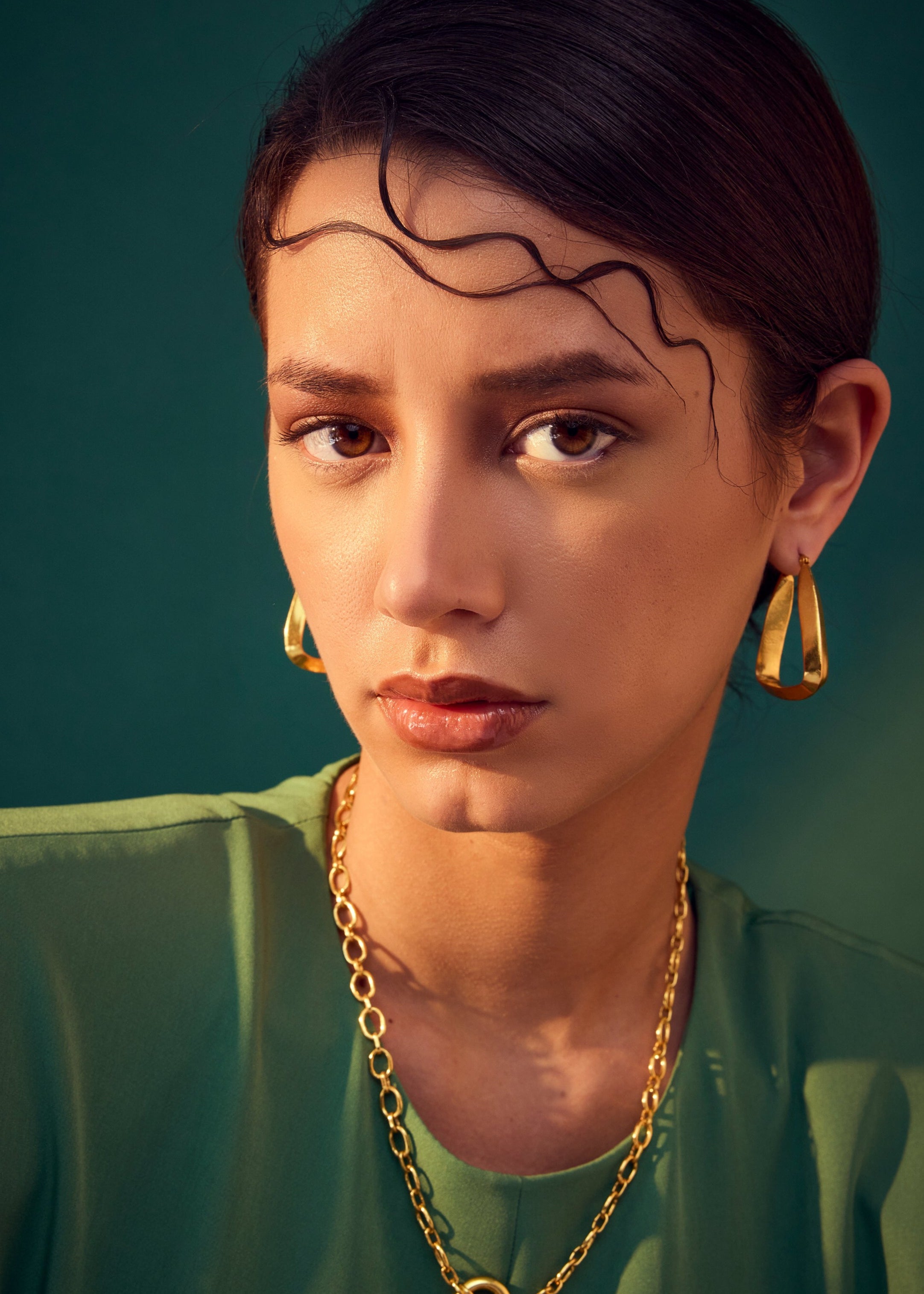 Oversized Amal Earrings