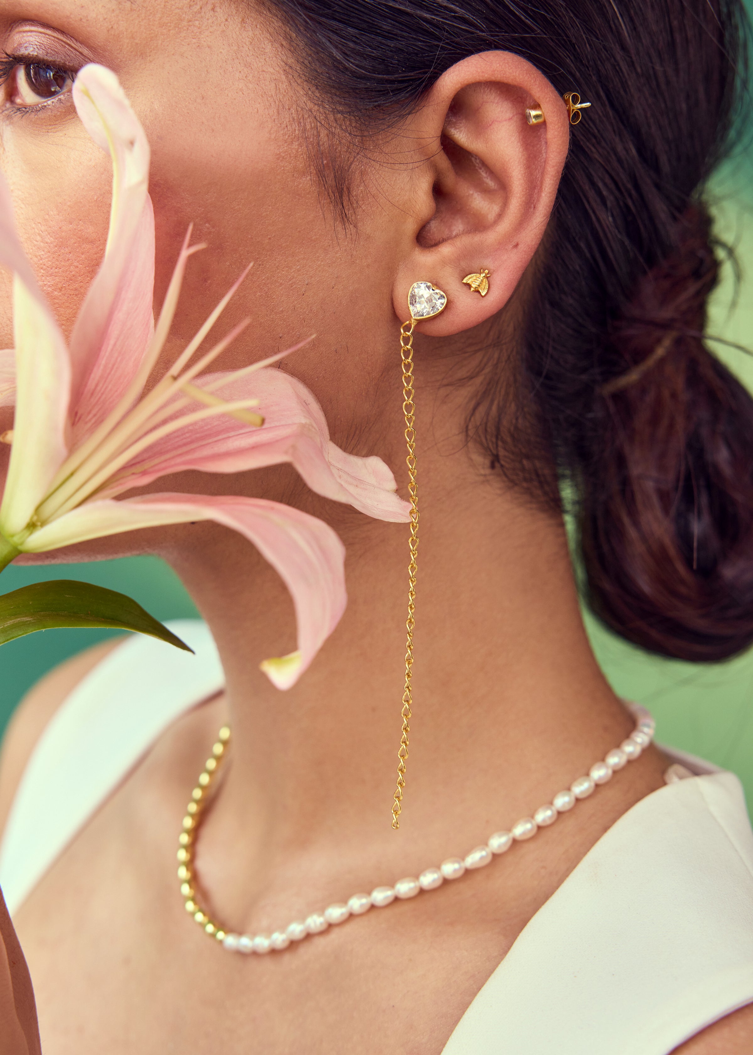 Honeybee Cartilage Stud (Single)
