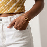 Rolo Chain Charm Bracelet