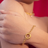 Rolo Chain Charm Bracelet